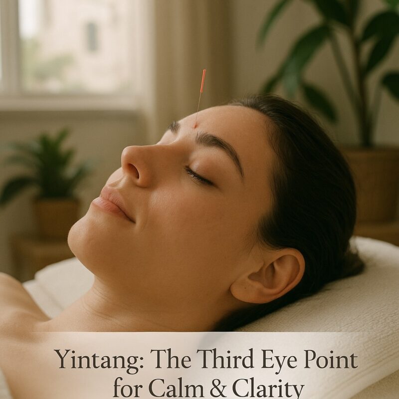 Yintang - The Third Eye Point for Peace & Clarity